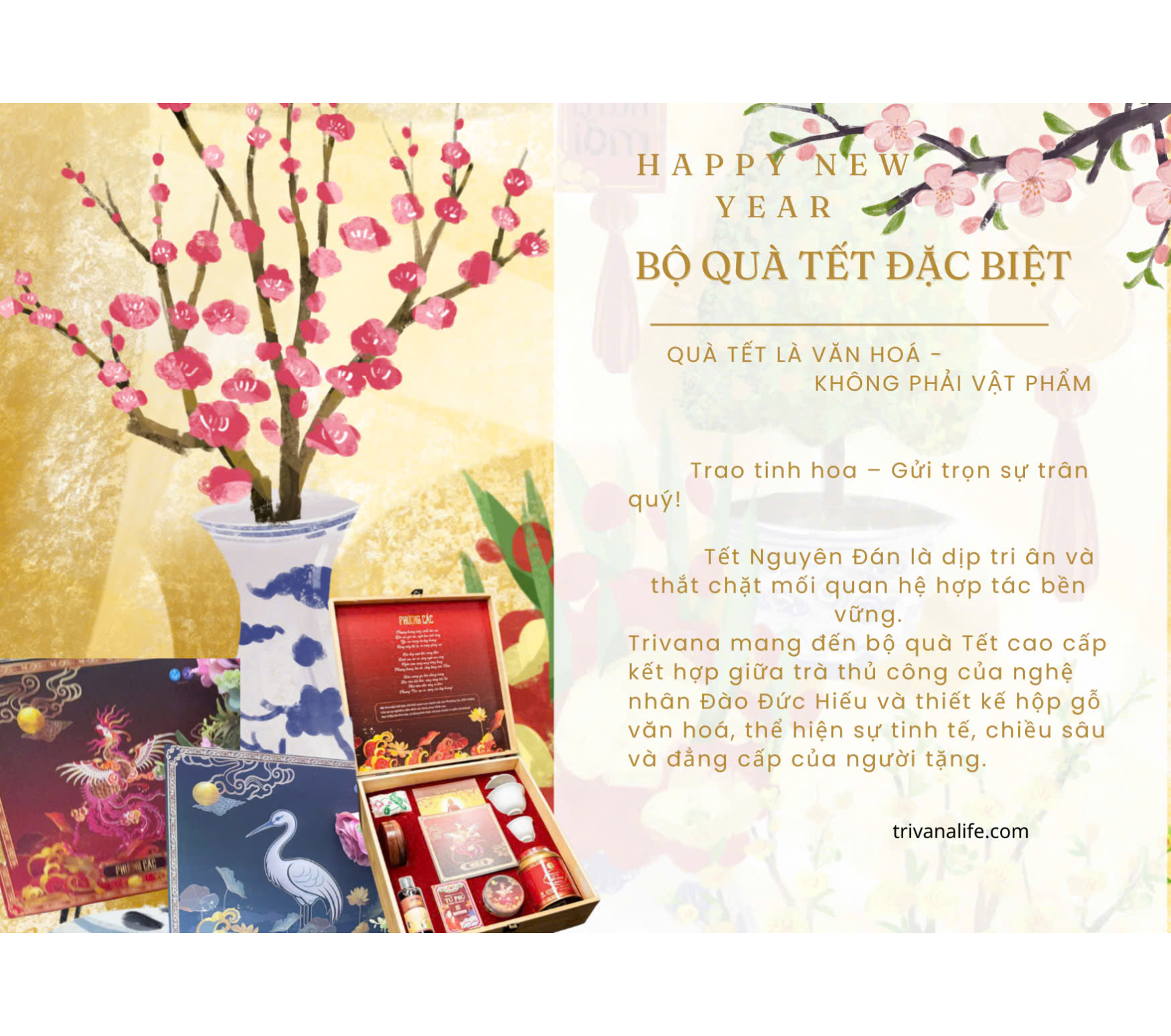 🫶 QUÀ TẾT LÀ VĂN HOÁ – KHÔNG CHỈ LÀ VẬT PHẨM