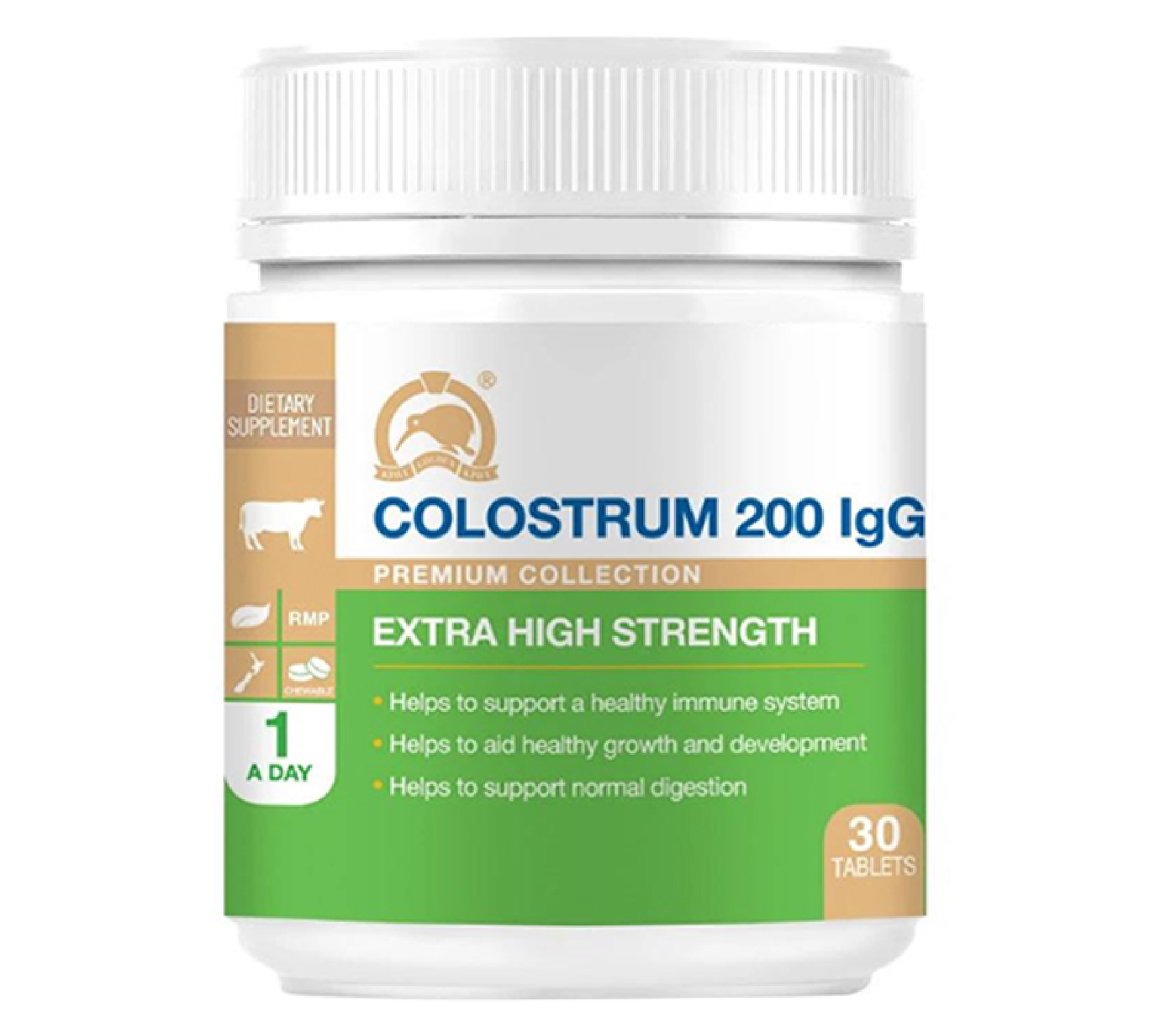 Kiwi Golden Kiwi Colostrum 200IgG Tablet