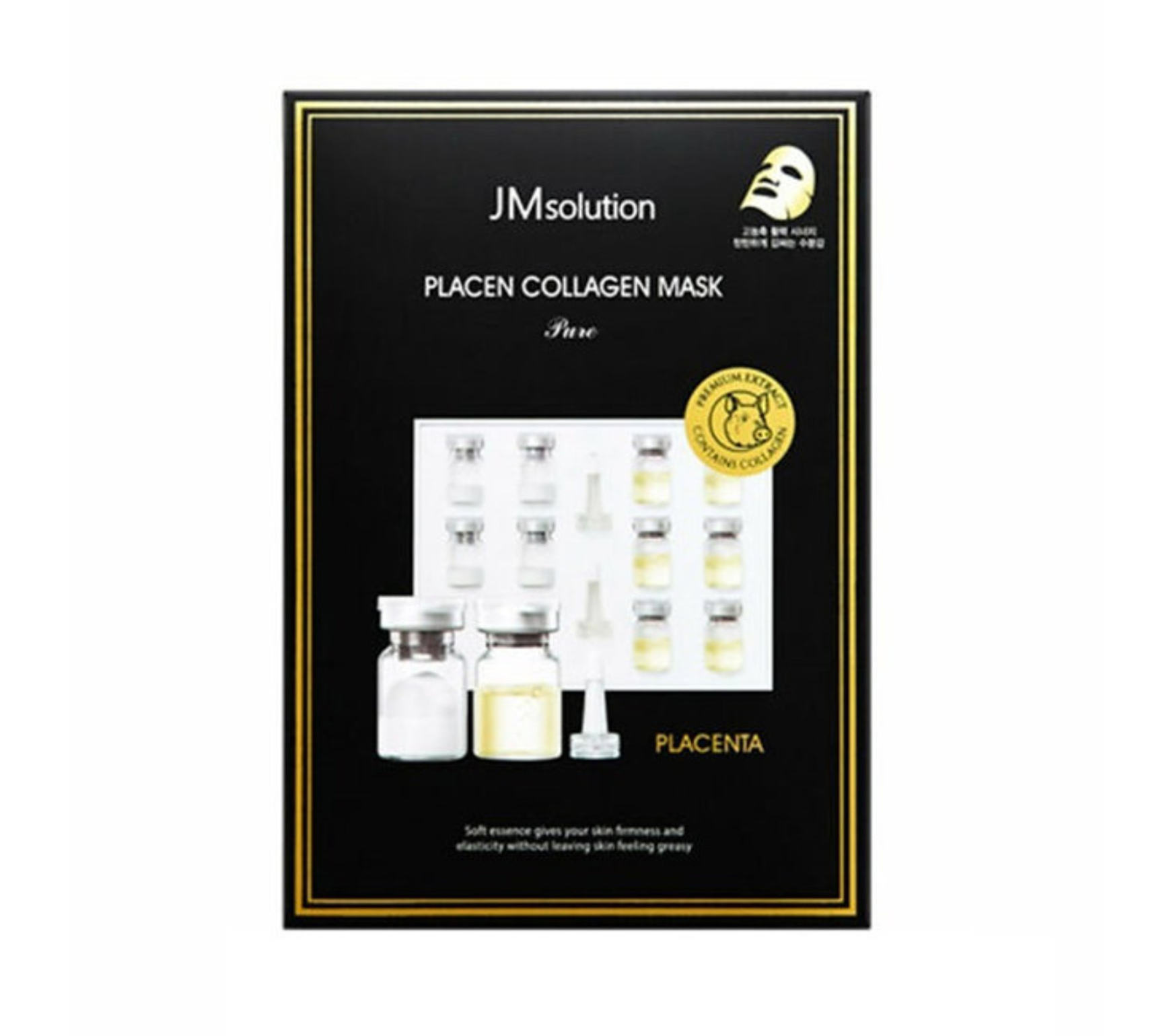 Mặt Nạ Placen Collagen Mask Pure (10 miếng)