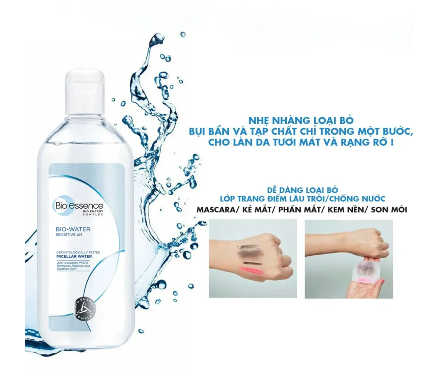 Nước Tẩy Trang Bio Micellar Water - Hợp Mọi Loại Da