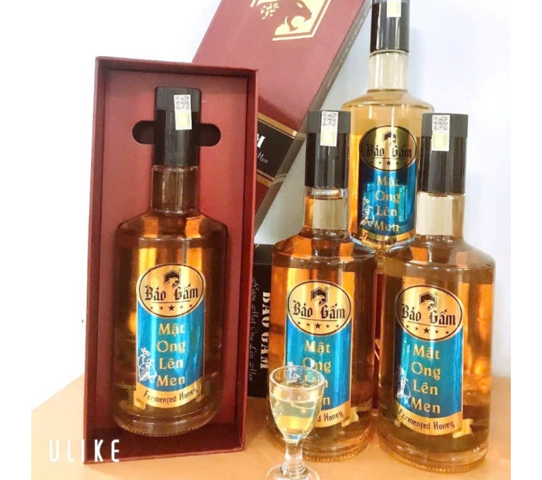 Rượu Mật Ong Lên Men Báo Gấm 550ml