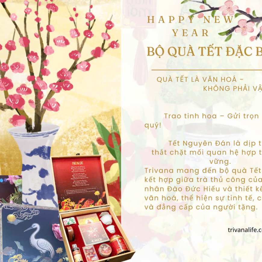 🫶 QUÀ TẾT LÀ VĂN HOÁ – KHÔNG CHỈ LÀ VẬT PHẨM